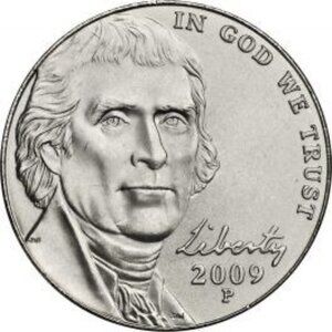 2009 P & D Jefferson Nickels - Monticello Reverse - Collectible Five Cent Coins